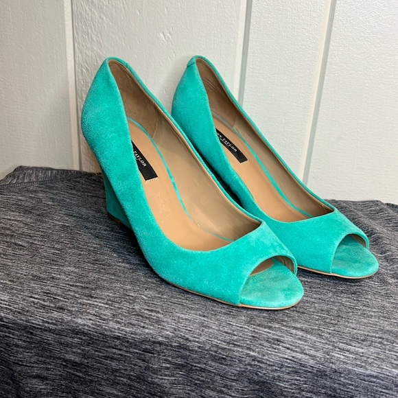 Ann Taylor Shoes - Ann Taylor Open Toe Wedge